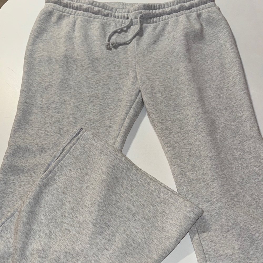 Lazy Sunday‎ Heather GrayY2K Styled Flared Lounge Sweat Pants